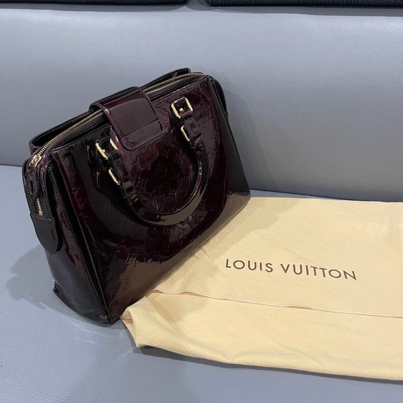Louis Vuitton Melrose Avenue Burgundy Bag - Picture 5 of 6